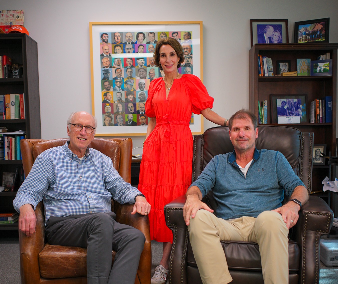 group of happy professional advisors for family and individual goals and services case bogart dallas texas